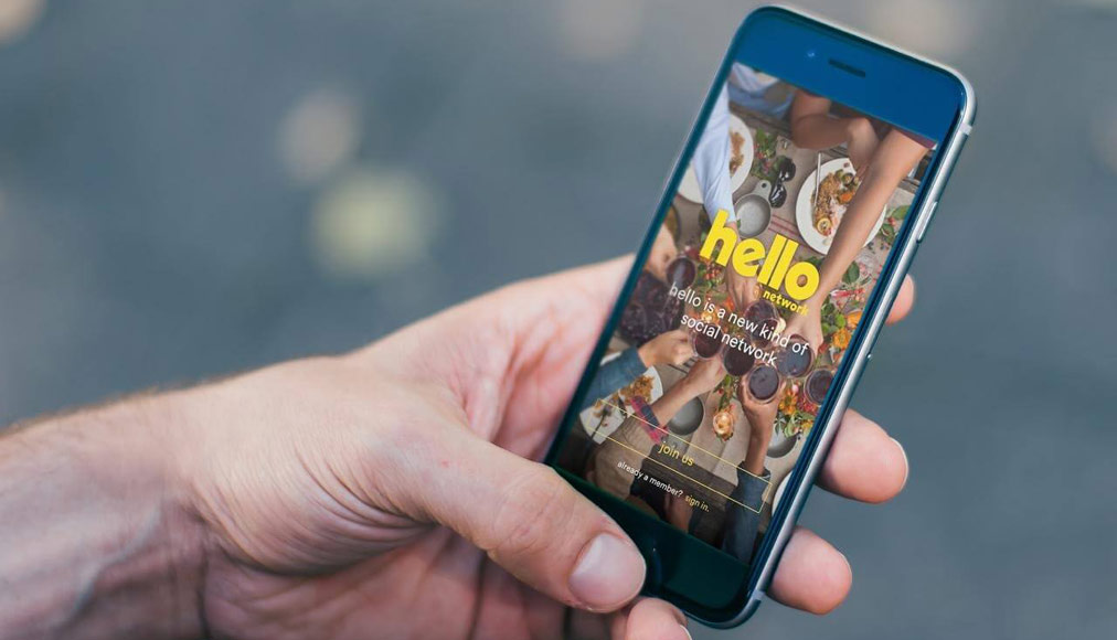 social network più famosi, Hello su mobile, foto courtesy Hello