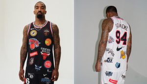 Supreme x NIke x NBA - JR Smith, foto di Ari Marcopoulos